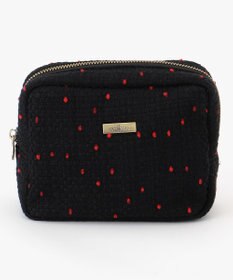 GRACE CONTINENTAL Fabricスクエアポーチ-AW