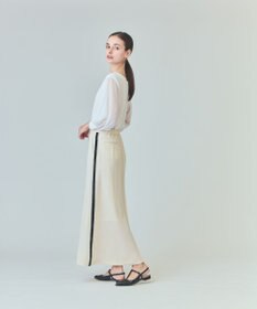 GRACE CONTINENTAL ラインビジューロングスカート