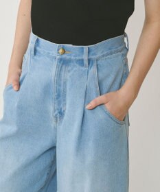 GRACE CONTINENTAL ロールアップワイドパンツ