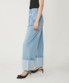 GRACE CONTINENTAL ロールアップワイドパンツ