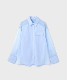 GRACE CONTINENTAL シアーコンビオーバーシャツ