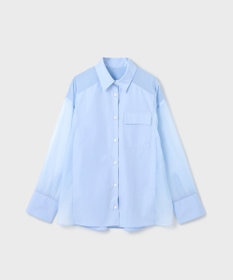 GRACE CONTINENTAL シアーコンビオーバーシャツ