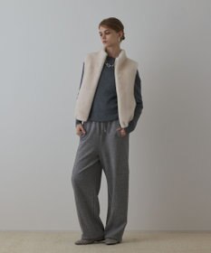 GRACE CONTINENTAL エッグラインカットパンツ