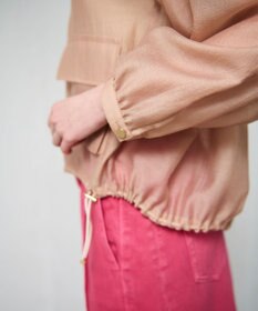 GRACE CONTINENTAL シアードレープブルゾン