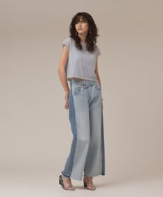 GRACE CONTINENTAL バックフレアチュールトップ