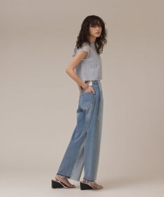 GRACE CONTINENTAL バックフレアチュールトップ