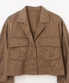 GRACE CONTINENTAL クロップドミリタリージャケット