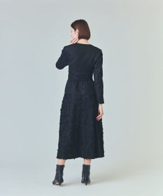 GRACE CONTINENTAL ラメWOOLボウジャケット