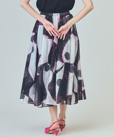 GRACE CONTINENTAL ペイントシアースカート