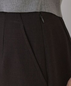 GRACE CONTINENTAL ウールギャバミニスカート