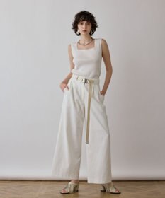 GRACE CONTINENTAL ブライトニットノースリーブ