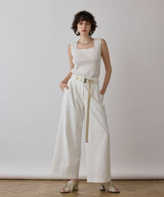 GRACE CONTINENTAL ブライトニットノースリーブ