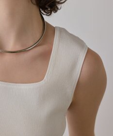 GRACE CONTINENTAL ブライトニットノースリーブ