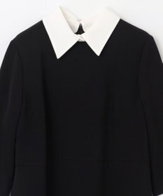 GRACE CONTINENTAL ダブルクロスドレス