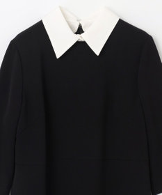 GRACE CONTINENTAL ダブルクロスドレス