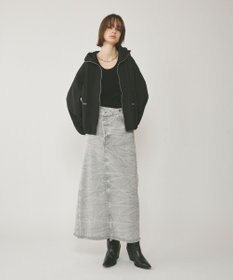 GRACE CONTINENTAL ナイロンバルーンフードジャケット