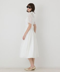 GRACE CONTINENTAL レースドッキングフレアワンピース