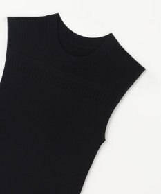 GRACE CONTINENTAL リブシアーニットトップ