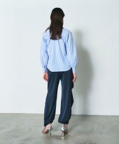 GRACE CONTINENTAL サテンワークパンツ