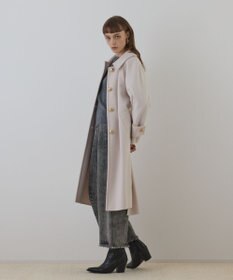 GRACE CONTINENTAL ウールカシミヤリバーコート