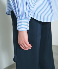 GRACE CONTINENTAL サテンワークパンツ