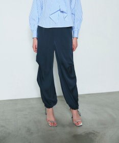 サテンワークパンツ / GRACE CONTINENTAL | GRACE CONTINENTAL サテンワークパンツ / GRACE CONTINENTAL | GRACE CONTINENTAL