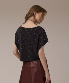 GRACE CONTINENTAL ベロアルーズカットトップ