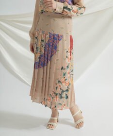 GRACE CONTINENTAL タックプリーツスカート
