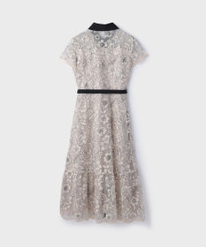 Grace Class グレースクラス 総刺繍 ドレス ワンピース チュール チュールフラワー刺繍ドレス / GRACE CONTINENTAL | GRACE