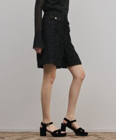 GRACE CONTINENTAL カットジャガードハーフパンツ