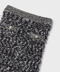 GRACE CONTINENTAL ツイーディーニットスカート