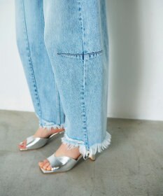 GRACE CONTINENTAL 切替ボリュームデニム