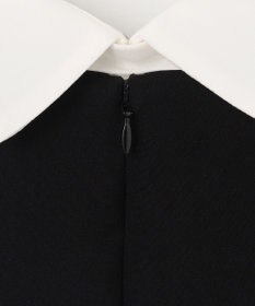 GRACE CONTINENTAL ダブルクロスドレス