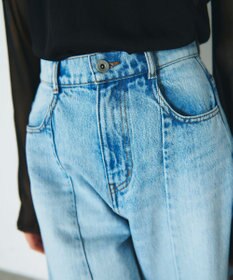 GRACE CONTINENTAL 切替ボリュームデニム