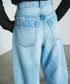 GRACE CONTINENTAL 切替ボリュームデニム