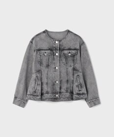 GRACE CONTINENTAL ペプラムデニムジャケット