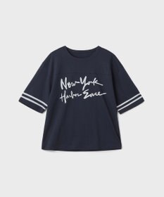 GRACE CONTINENTAL カレッジロゴプリントTシャツ