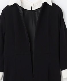 GRACE CONTINENTAL ダブルクロスドレス