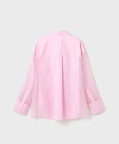 GRACE CONTINENTAL シアーコンビオーバーシャツ