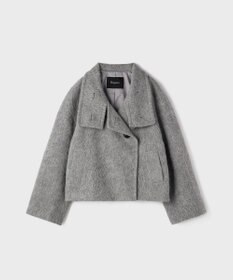 GRACE CONTINENTAL アルパカシャギージャケット