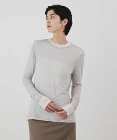 GRACE CONTINENTAL シルクベアカットトップ