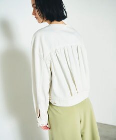 GRACE CONTINENTAL　グレースクラス　 ホワイト デニムジャケット メタル釦デニムジャケット / GRACE CONTINENTAL | GRACE