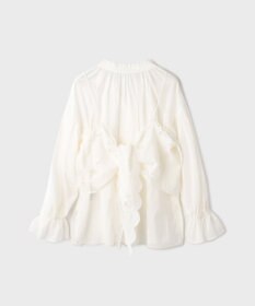 GRACE CONTINENTAL カットワークキャミ付カフタンブラウス