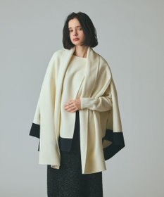 GRACE CONTINENTAL ストール付リバーケープ キナリ