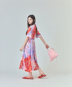 GRACE CONTINENTAL チェーンシャツドレス　レッド グレースコンチネンタル GRACE CONTINENTAL チェーンシャツ