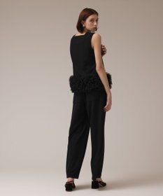 GRACE CONTINENTAL チュールヘムカットトップ