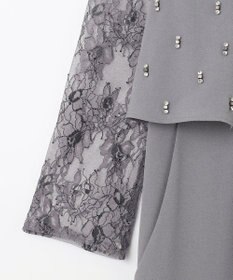 GRACE CONTINENTAL 刺繍ワイドサロペット