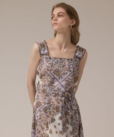 GRACE CONTINENTAL マルチWAYシフォンワンピース