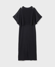 GRACE CONTINENTAL メッシュレイヤードワンピース