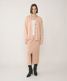 GRACE CONTINENTAL フィルムヤーンニットカーディガン